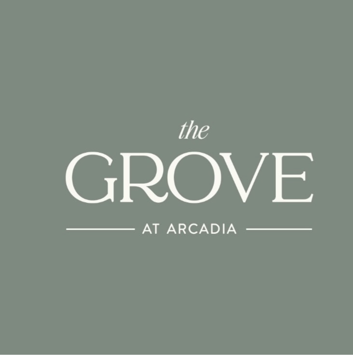 The Grove at Arcadia logo