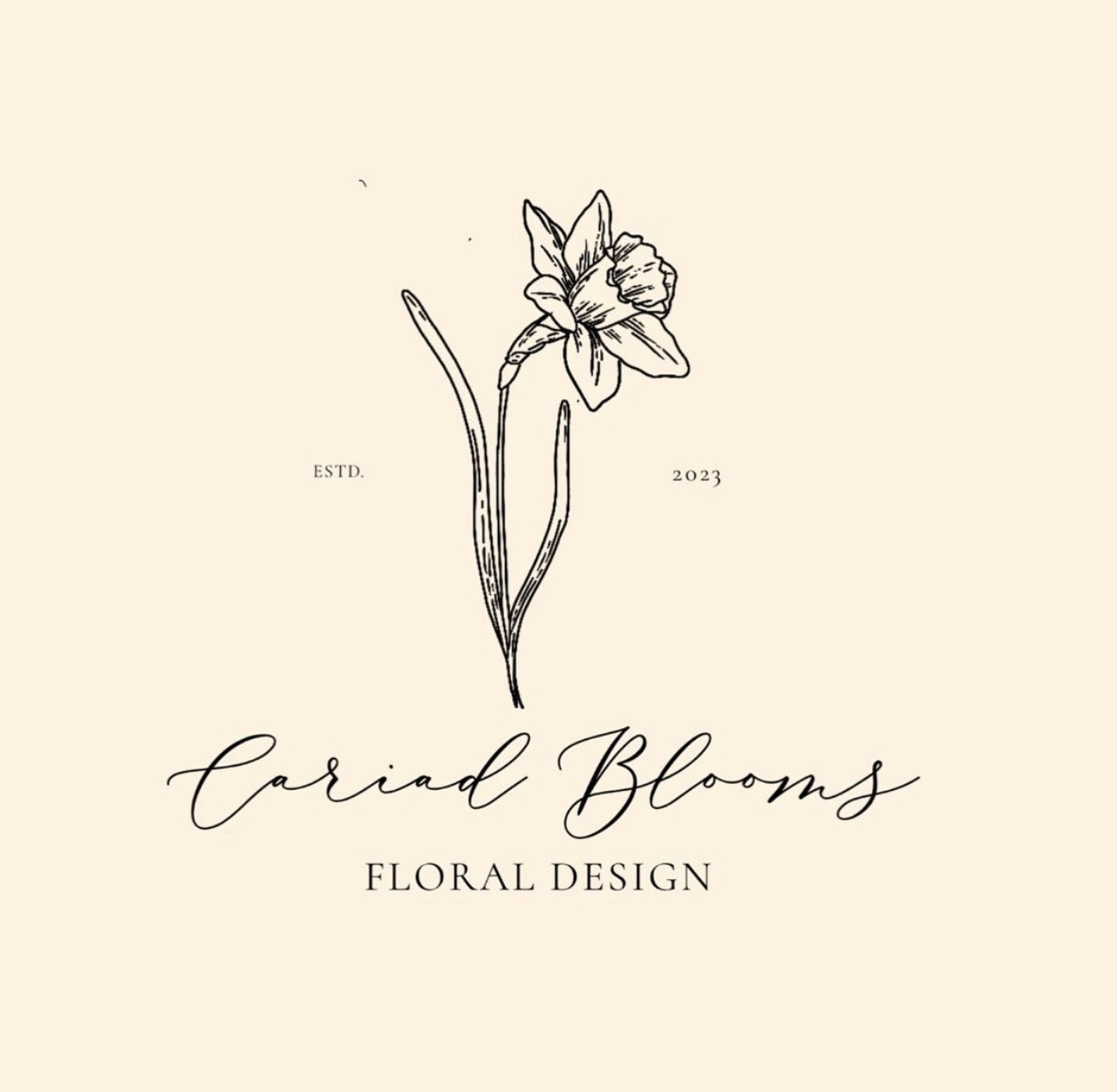 Cariad Blooms Floral Design logo